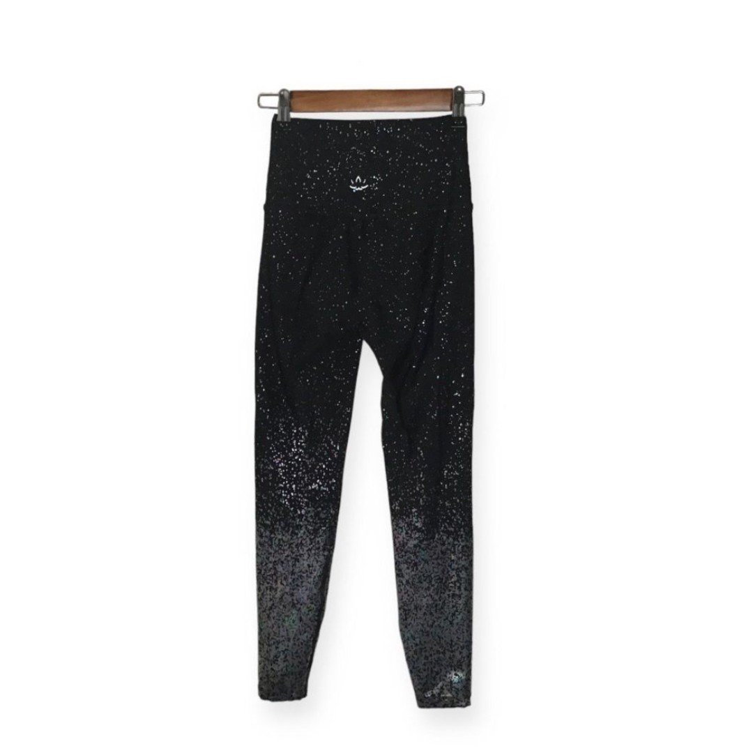 BEYOND YOGA Sportflex Alloy Ombre High Waisted Midi Yoga Leggings.
