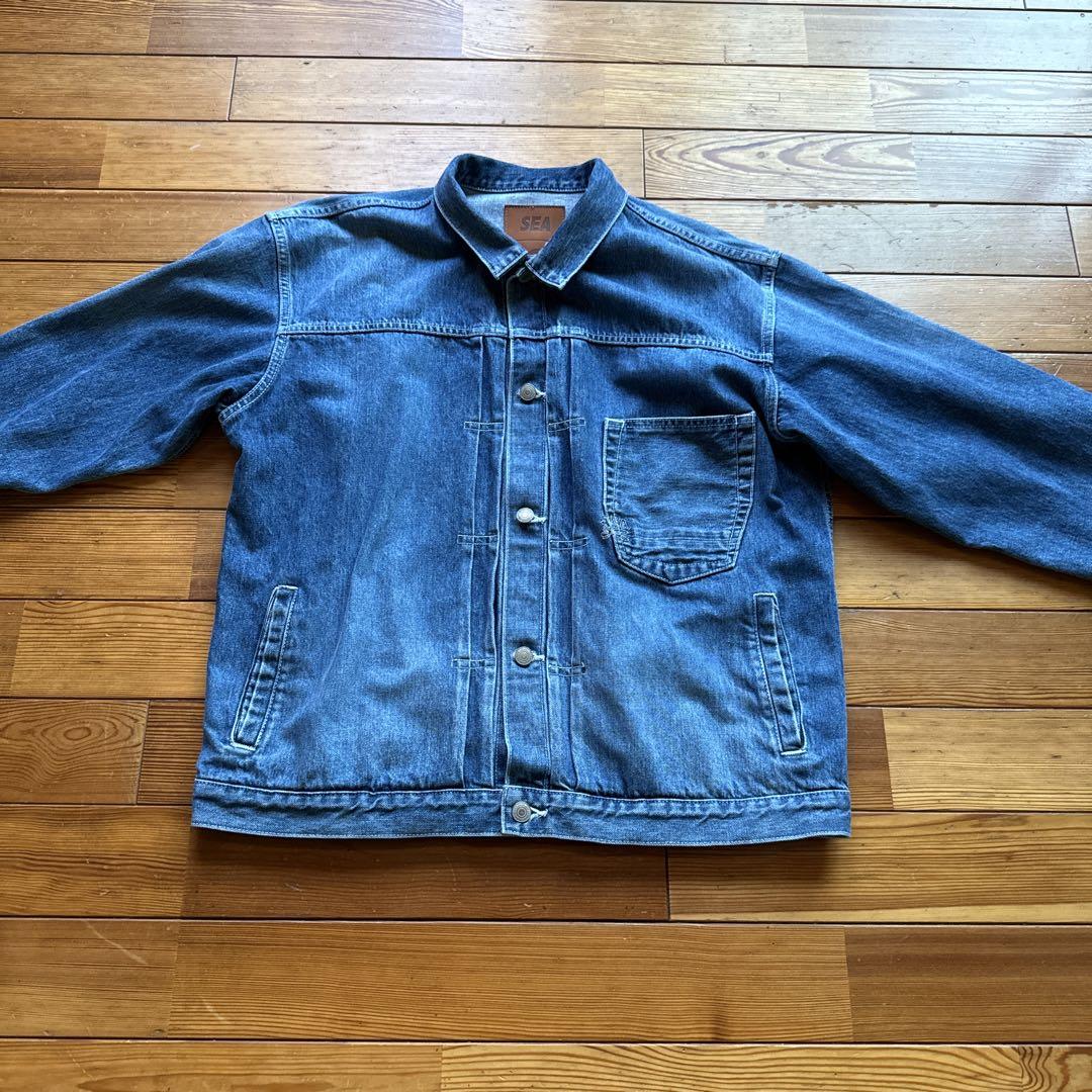 Denham WIND&SEA Collaboration Denim Jacket XL Jean jacket