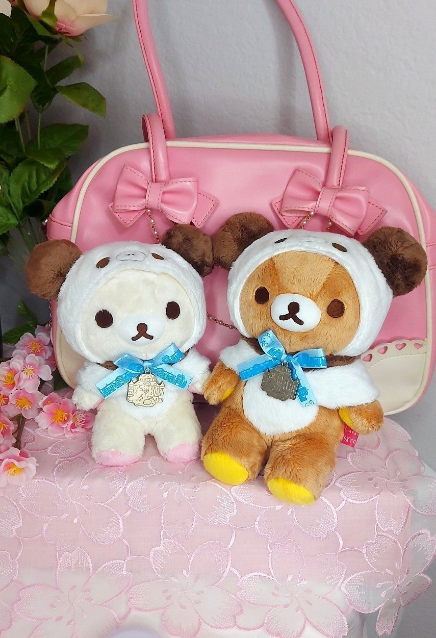 Tokyo Panda Rilakkuma + Korilakkuma Plush Limited