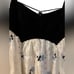 NWT For Love and Lemons velvet bodice mini dress