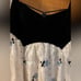 NWT For Love and Lemons velvet bodice mini dress