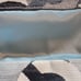 COACH KRISTIN OP ART BLUE AND WHITE SHOULDER BAG. EXCELLENT CONDITION!
