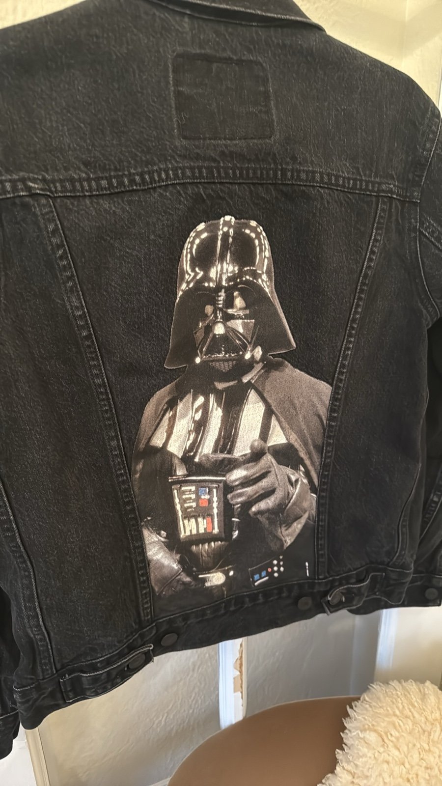 Star Wars Levi's black denim jacket
