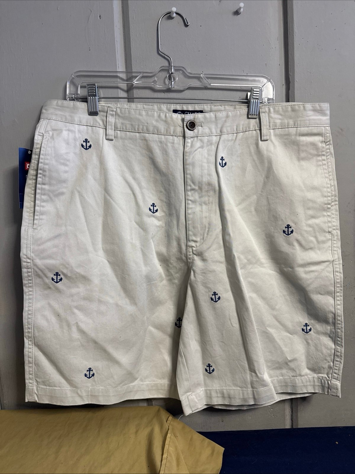Chaps Ralph Lauren Golf Shorts Anchors All Over  Ocean Theme  Men’s Sz 38