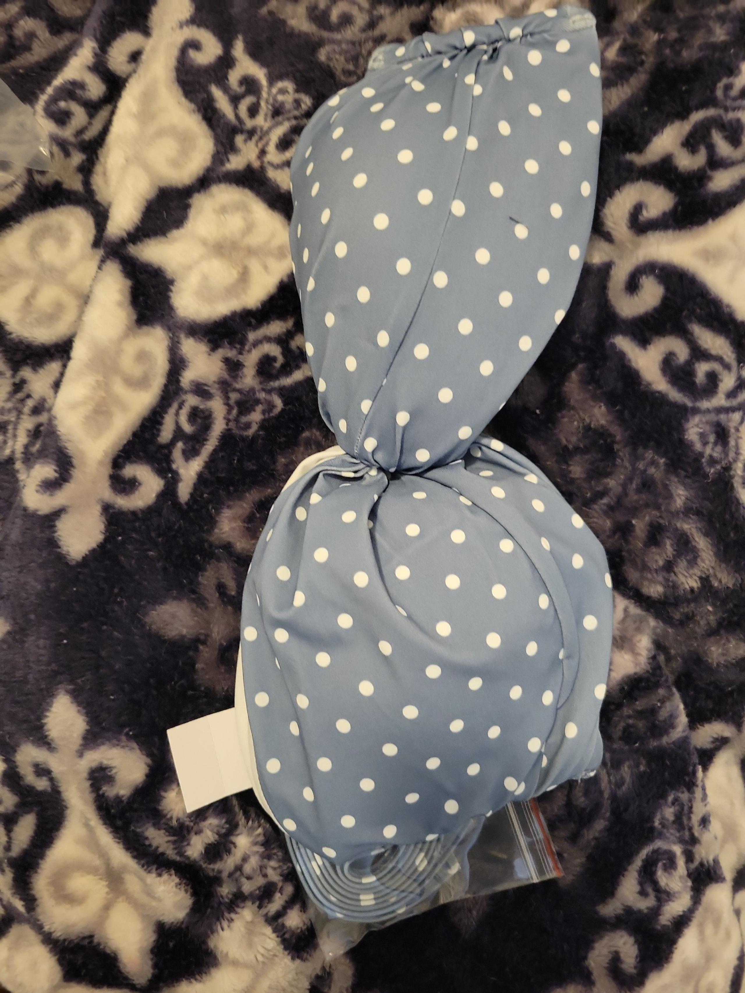 Bikini top blue white, beach Medium $24.99 - LOFT
