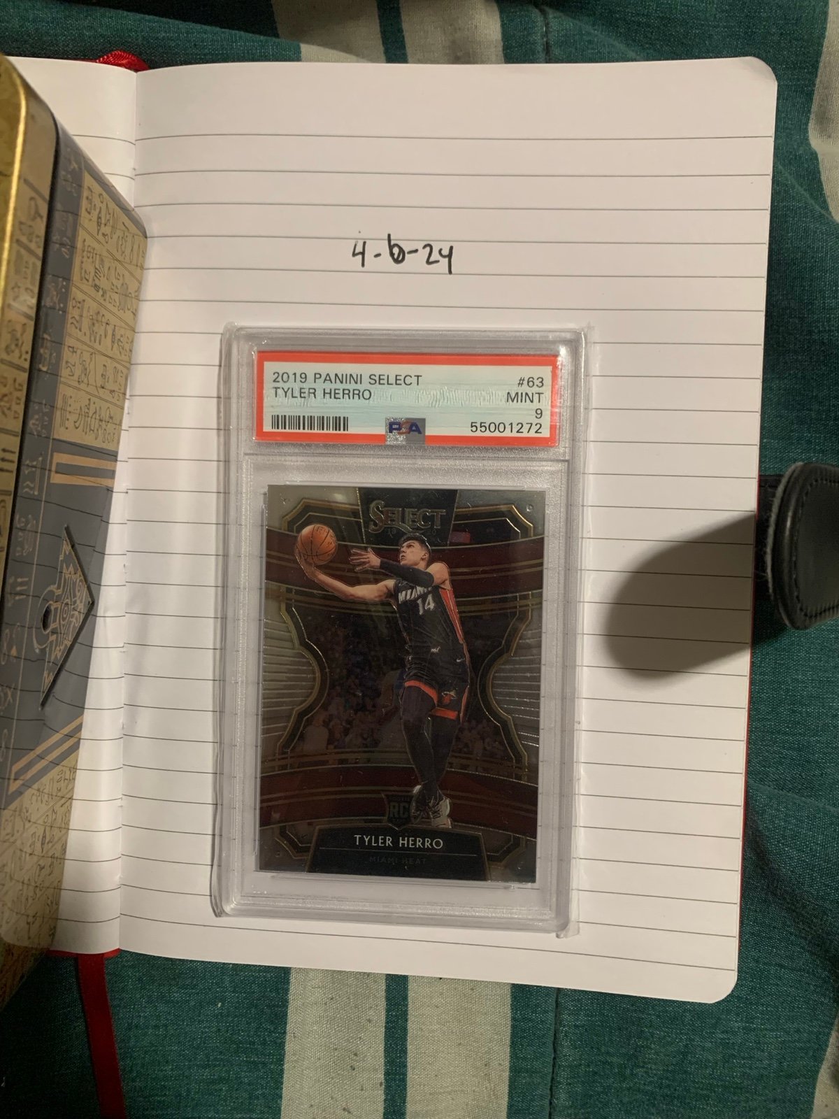 2019 Panini Select #63 Tyler Herro RC PSA 10