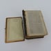 Antique 1800s Church Services White Cross Embellished Hardcover Book Religious
