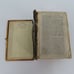 Antique 1800s Church Services White Cross Embellished Hardcover Book Religious