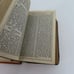 Antique 1800s Church Services White Cross Embellished Hardcover Book Religious