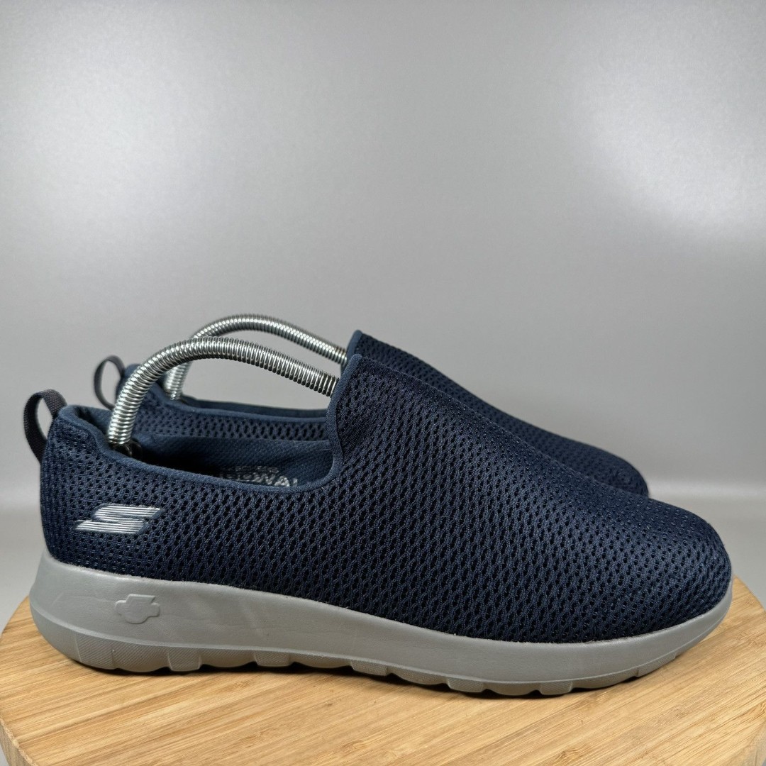 Skechers Go Walk Max Blue Mens 9.5 Casual Slip On Walking Shoes Gen 5