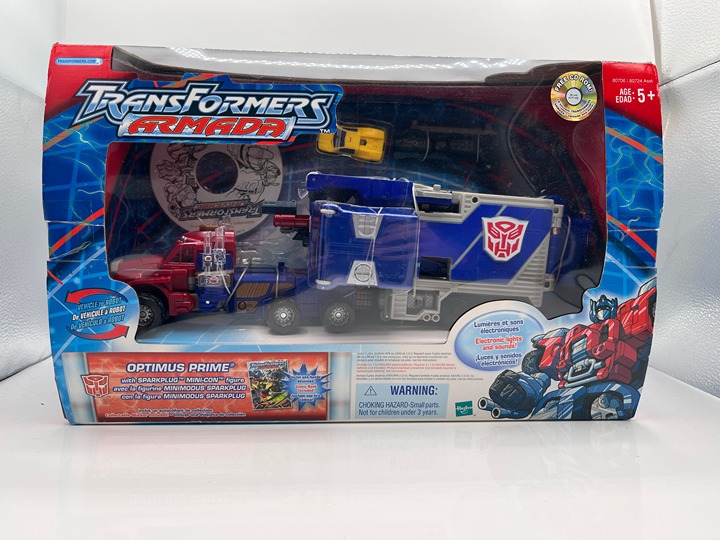 Transformers 2002 Armada Optimus Prime and Sparkplug Minicon - MISB - New!