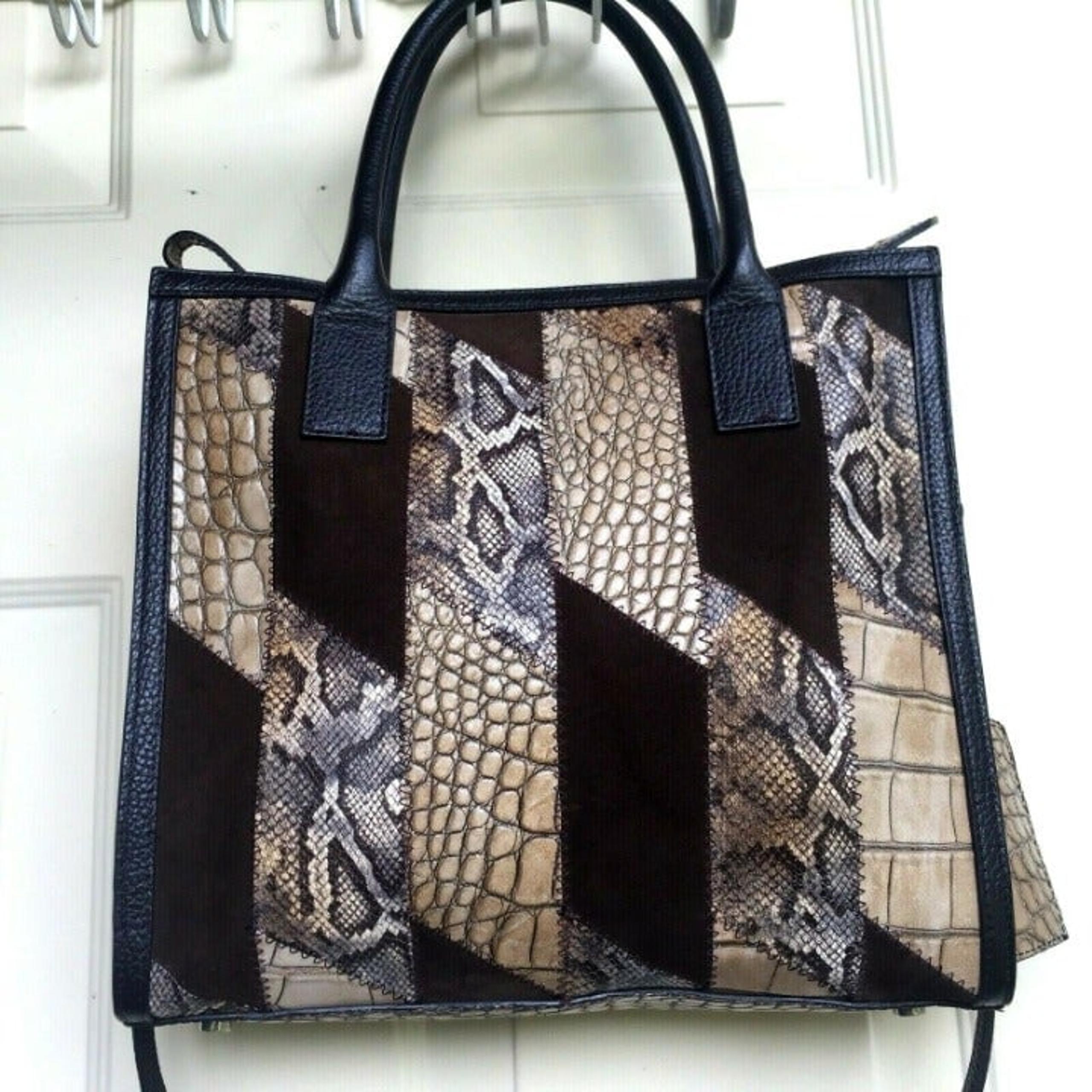 Claudia Firenze Leather Satchel Handbag
