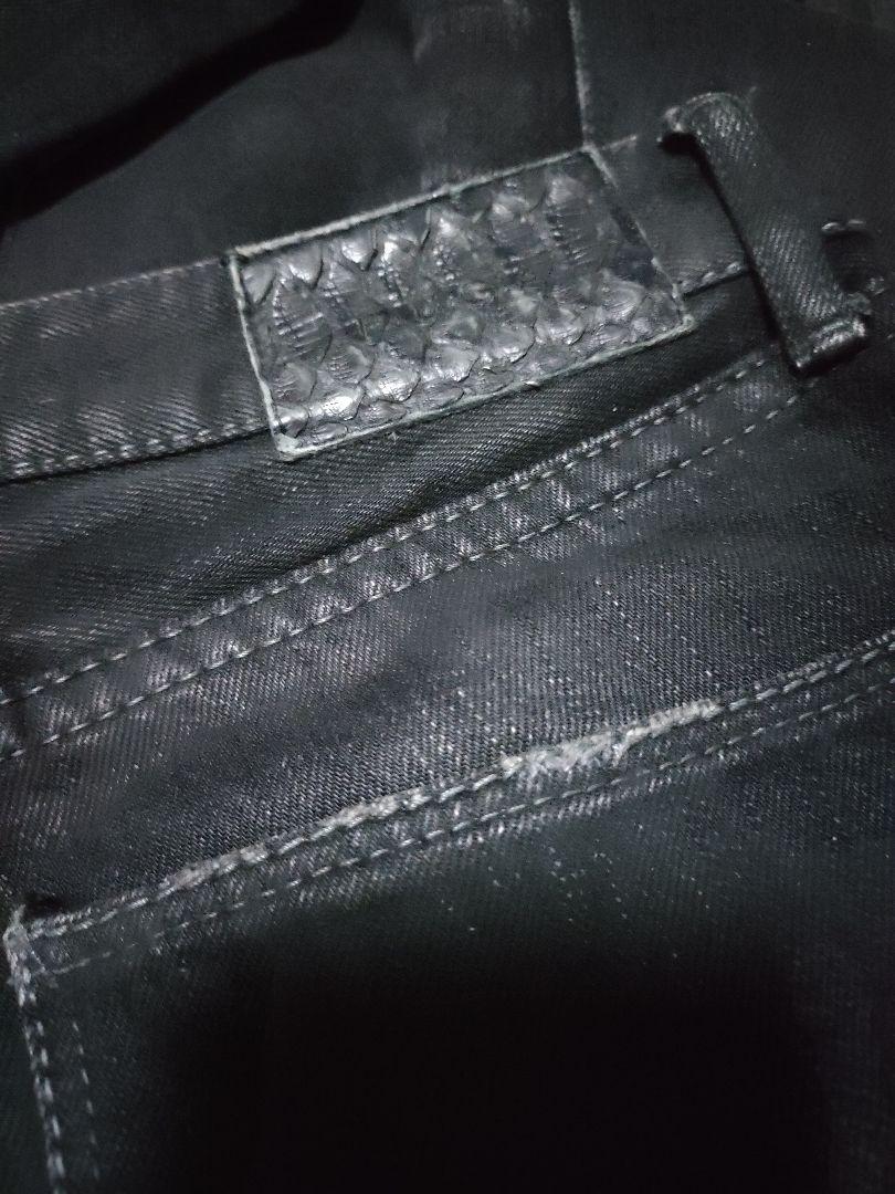 期間限定・お買い得商品: |産地直送 FUGA black coated denim パンツ