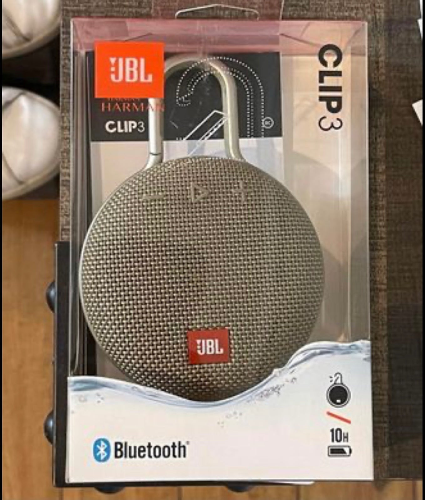 JBL Clip 3 Bluetooth Speaker with original box