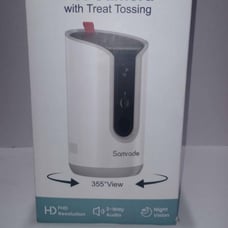 Samrade Pet camera with Treat Tossing