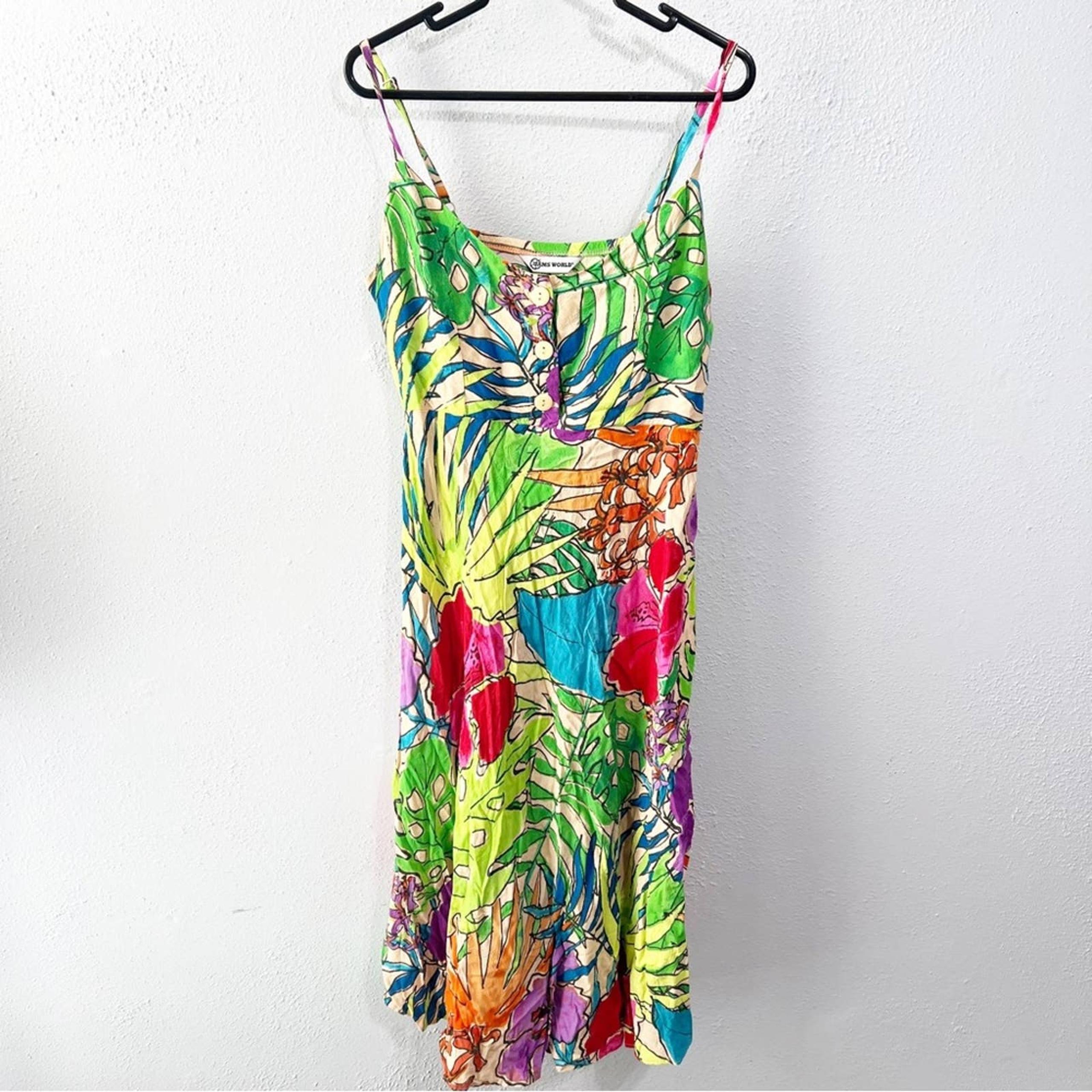 Jams World paradise fit and flare Raymond dress med