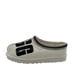 UGG Tasman Chopd Shearling Sandal Mens Size 10 Braid Leather Upper Slipper Logo