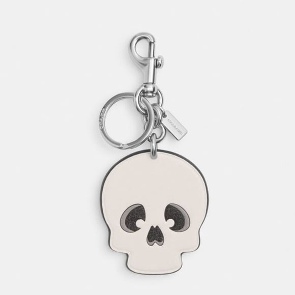 NWT Coach Outlet Halloween Skull Bag Charm