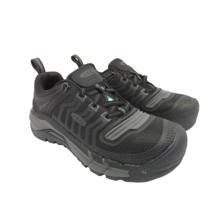 KEEN Men's CSA Kansas City Carbon-Fiber Toe Work Shoe 1025725 Black Size 9D