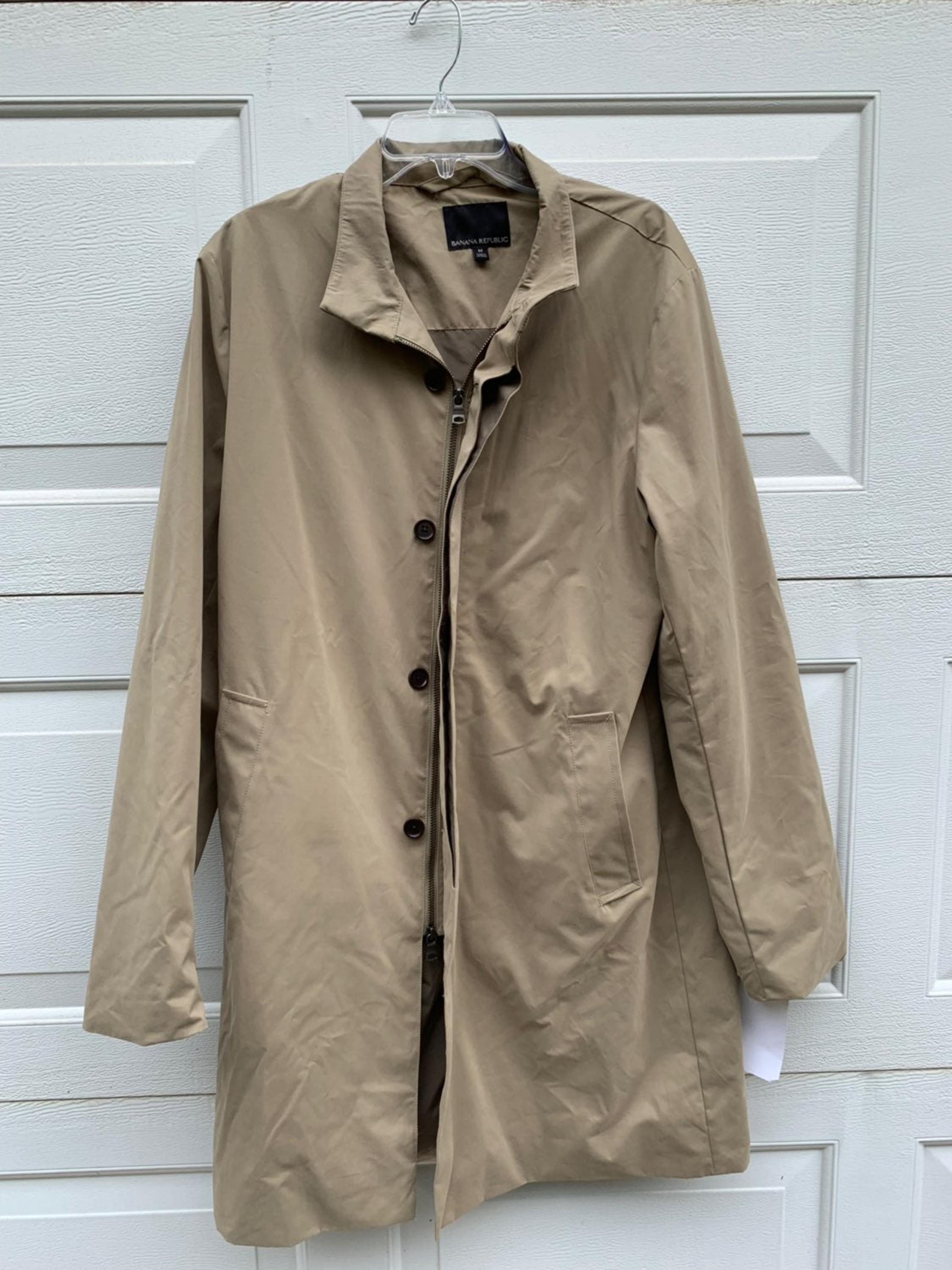Banana Republic Mens Trench Coat