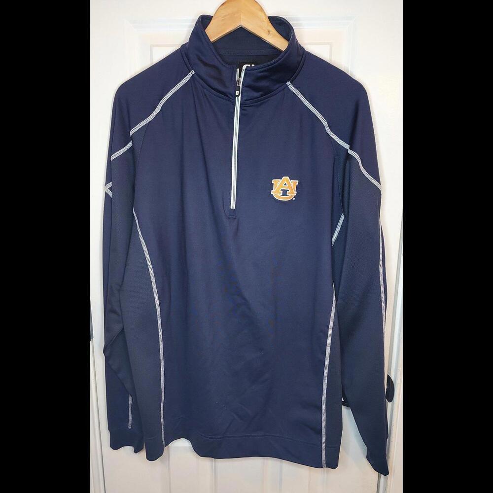 Auburn Golf Footjoy 1/4 zip