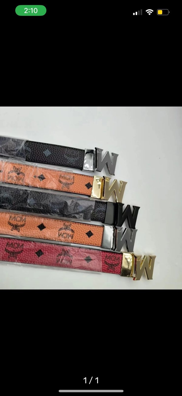 R@p mcm belt