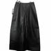 NWT Trek New York Black Genuine Leather Maxi Pencil Skirt Size 4