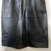 NWT Trek New York Black Genuine Leather Maxi Pencil Skirt Size 4