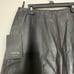 NWT Trek New York Black Genuine Leather Maxi Pencil Skirt Size 4