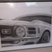 '70 Ford Mustang Drawing