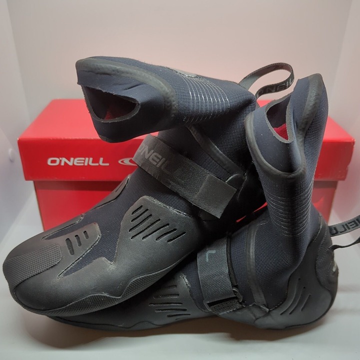 O'neill Adult 5mm Round Toe Psycho Tech Boots 5101 - Black (Size 10)