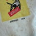 1950s Vitality Chicago Illinois 100 lbs Cattle feed bag canvas advertising decor