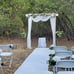 Wedding Arch Draping Fabric 2 Panels 29 x 19Ft Ivory S