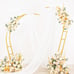 Wedding Arch Draping Fabric 2 Panels 29 x 19Ft Ivory S