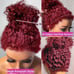 human hair lace front wig