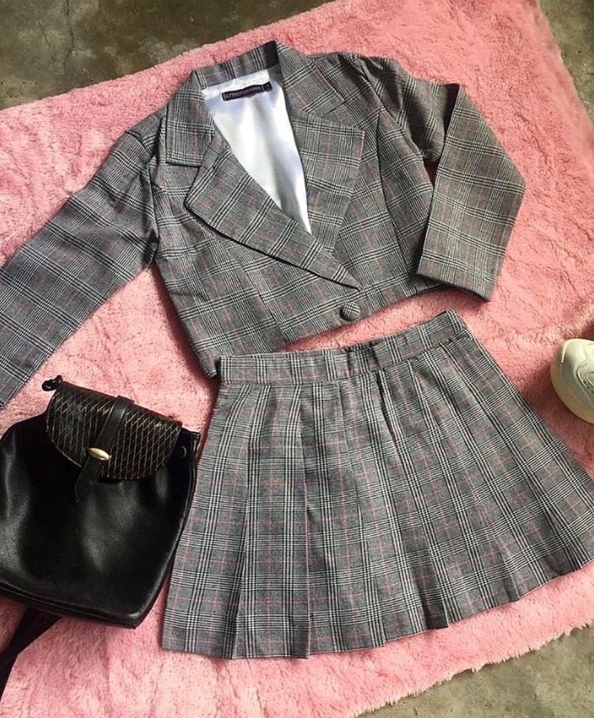 Skirt and blazer set