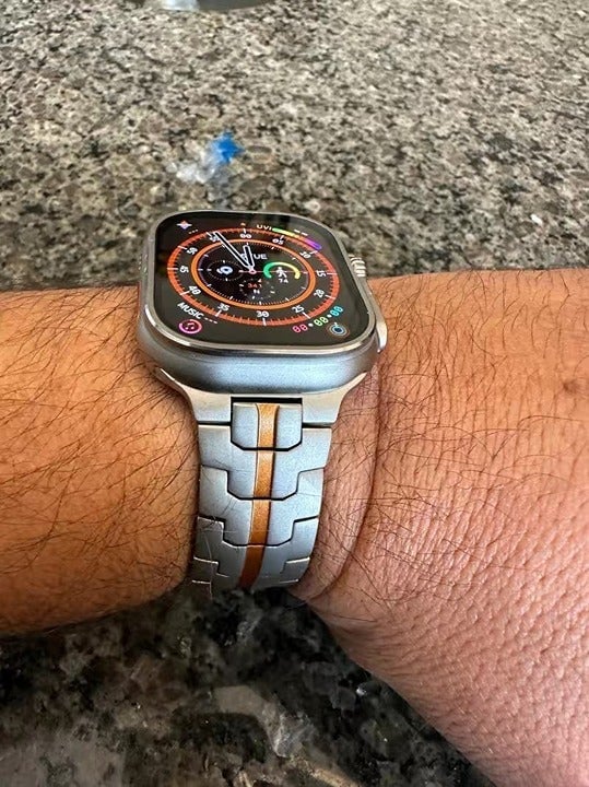 Only Band - Strap For Apple Watch Ultra Band 45/42/44/49mm Stainless Steel