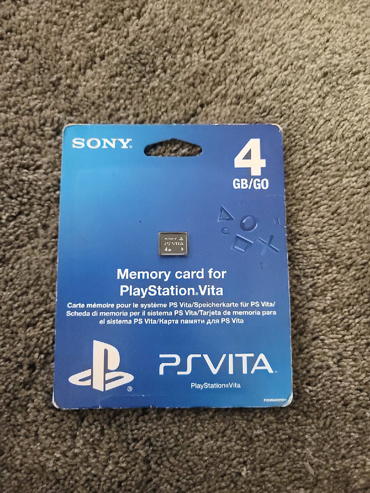 New Sony 4 GB Memory Card