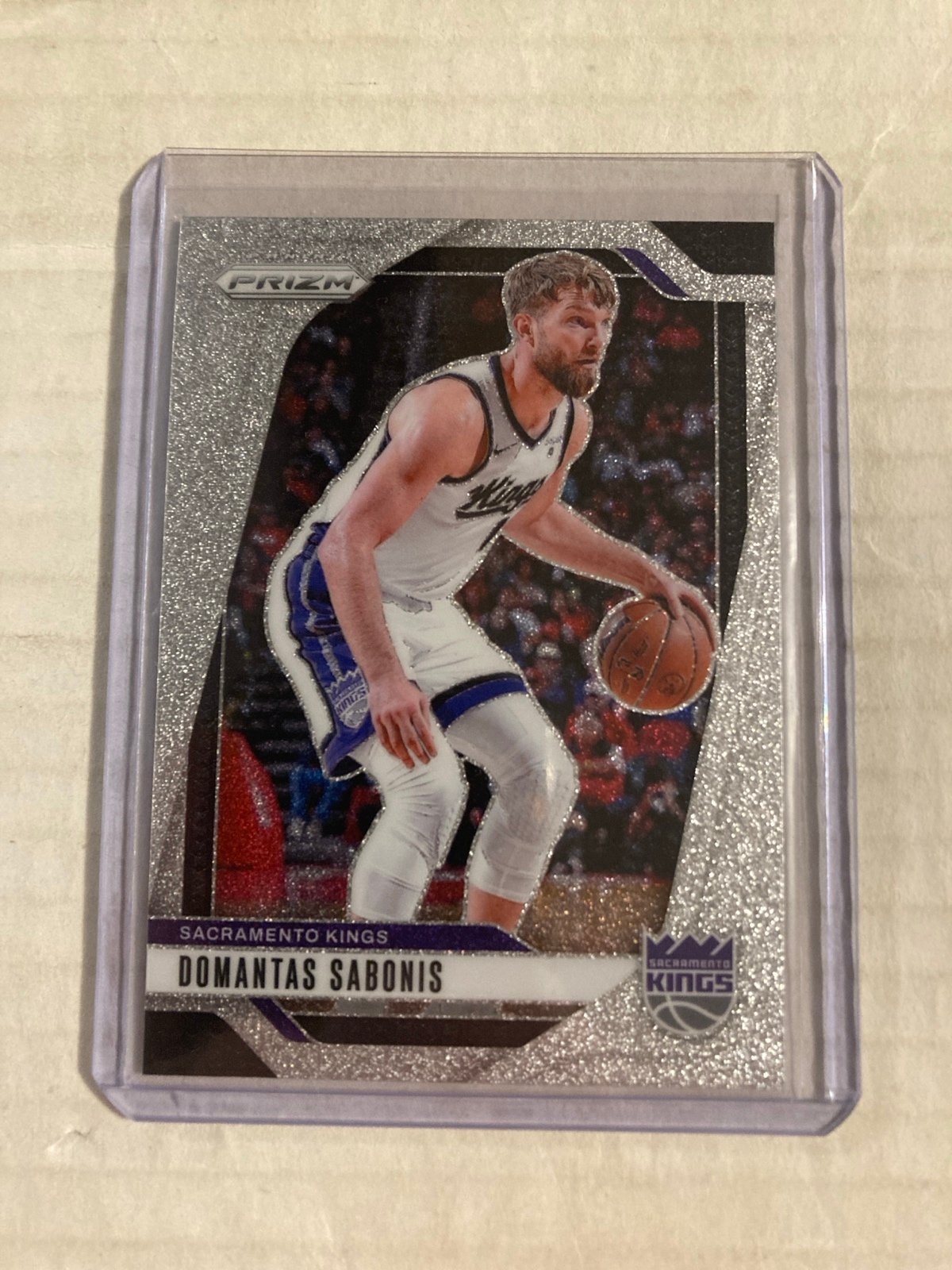 2024-25 Panini Prizm Domantas Sabonis Glitter Card