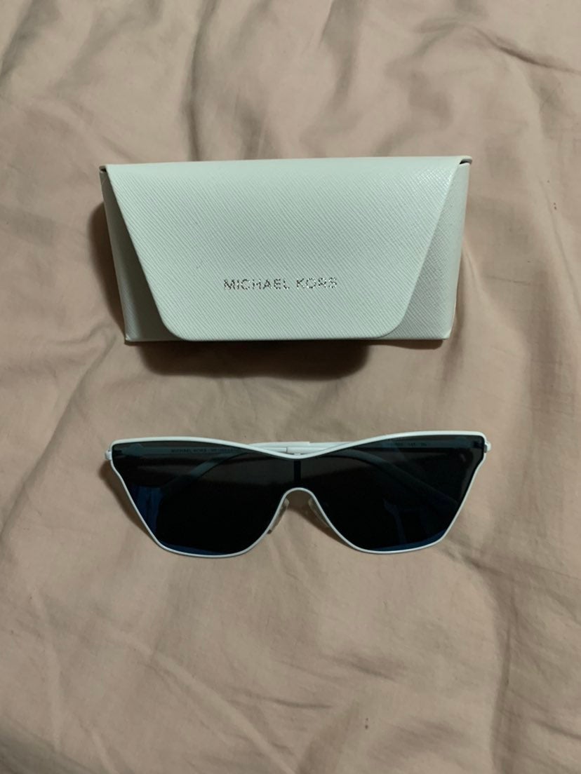 Michael Kors White Black Sunglasses New