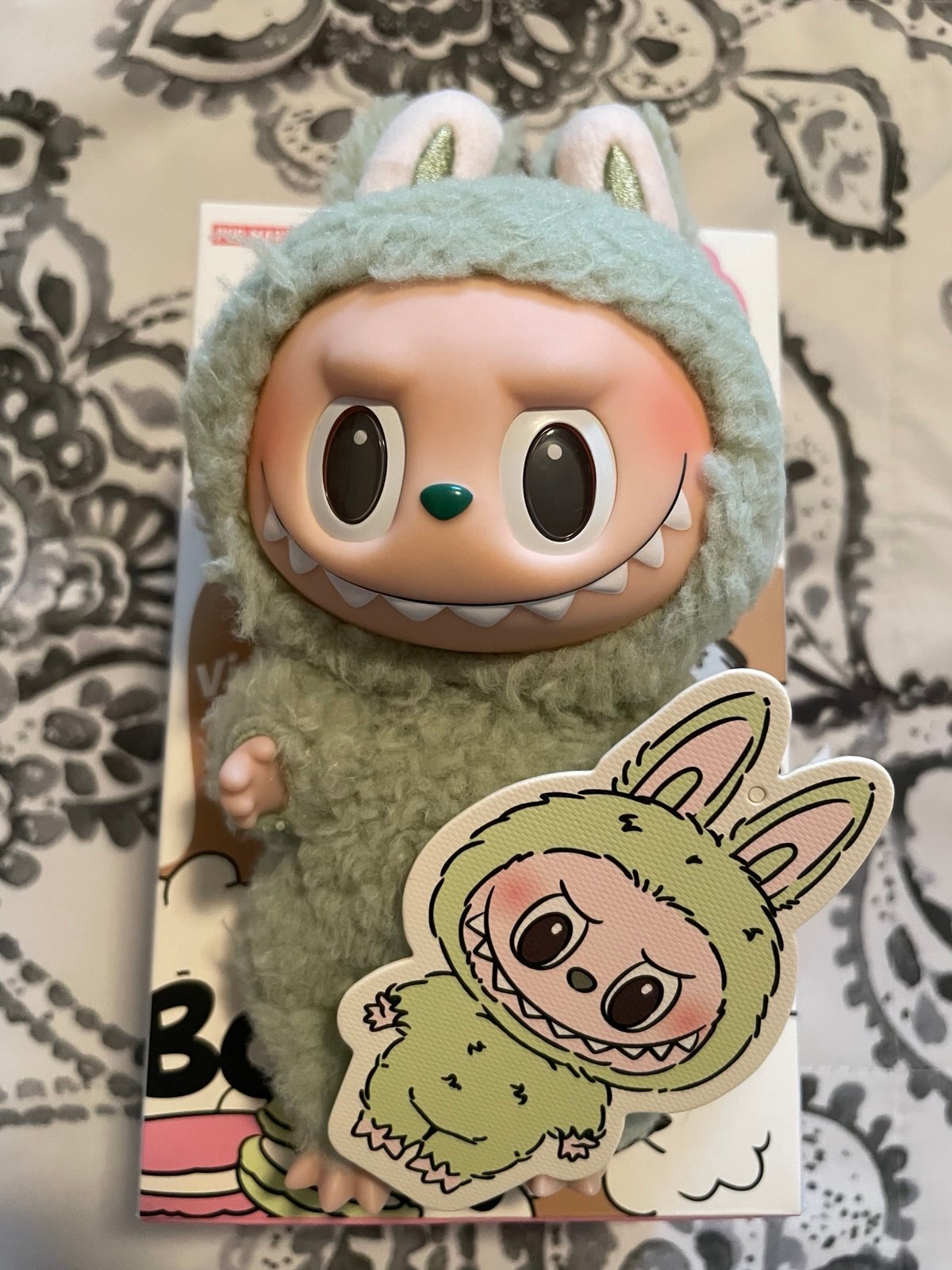 POP MART x LABUBU The Monsters Exciting Macaron ( GREEN GRAPE ) 100% Authentic