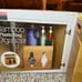 Bamboo plastic bag organizer