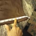 Brown leather pants size 10