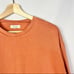 Madewell Rust Orange Chord Bubble Long Sleeve Top XS