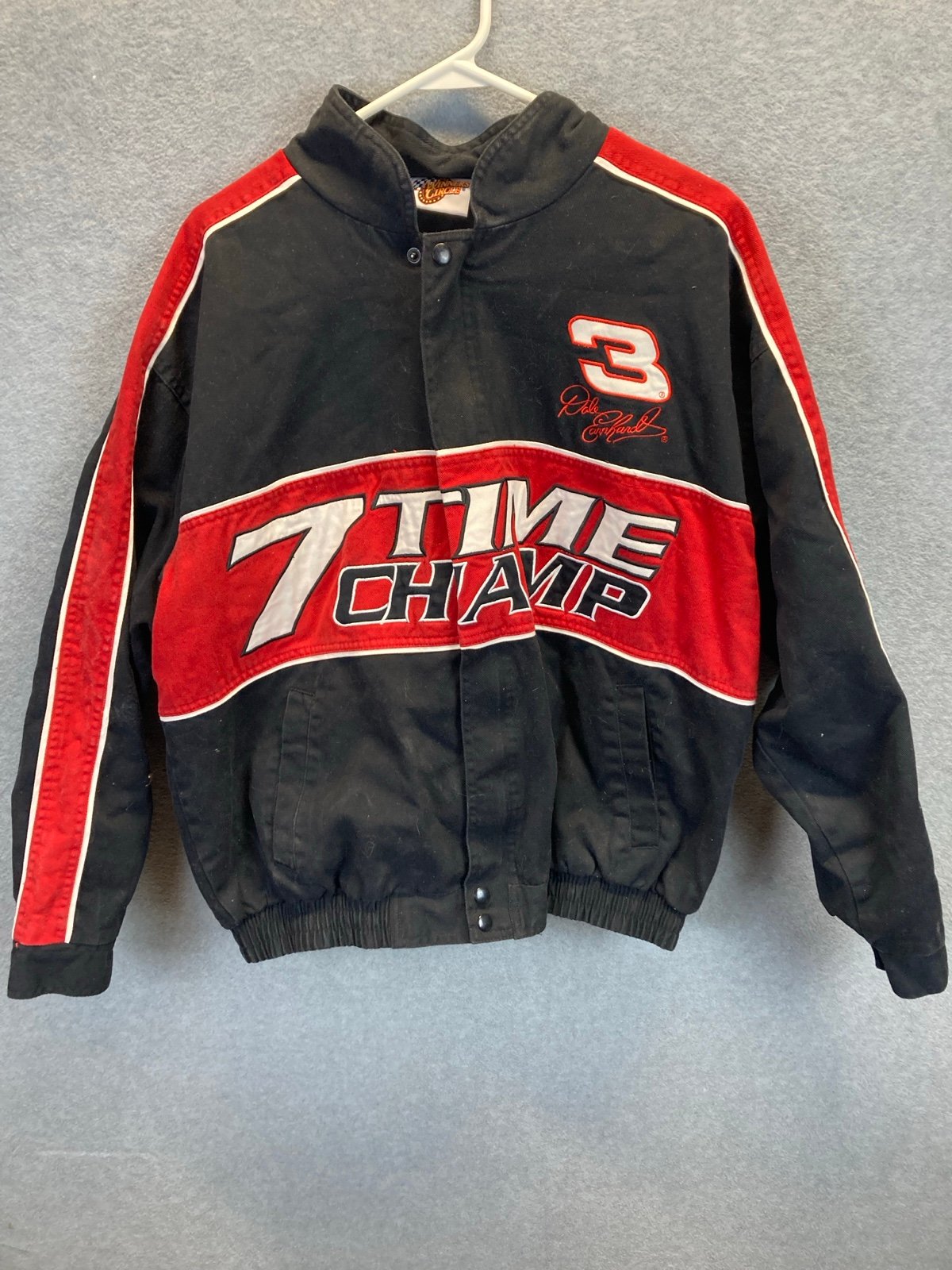 Vintage Dale Earnhardt jacket 7 Time Champ Intimidator Jacket Size Large A20