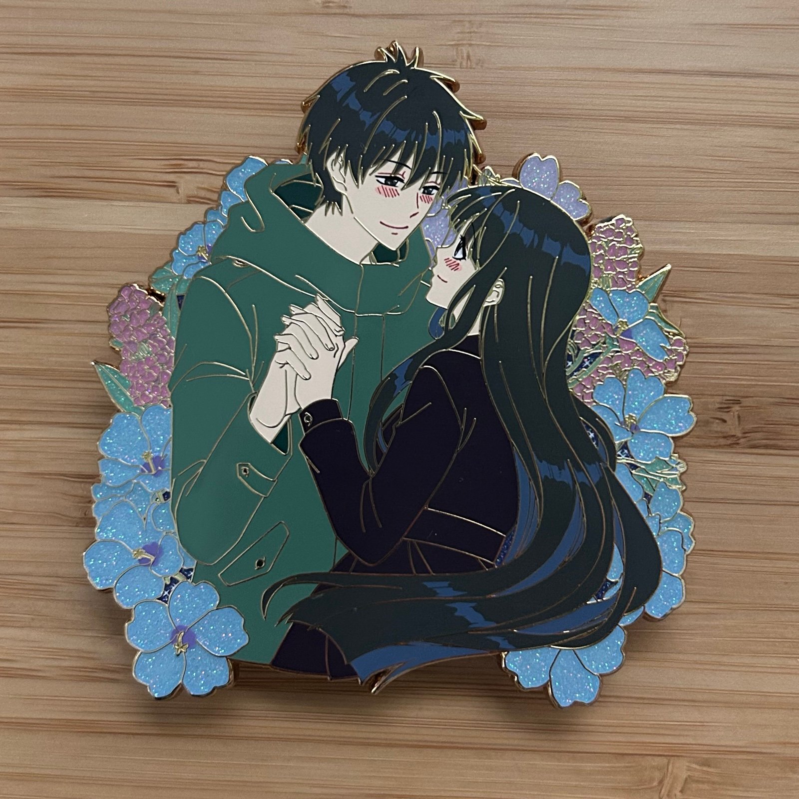 Kimi ni Todoke Kazehaya & Sawako Romance Couple Enamel Pin (Minty / Mintyxpins)