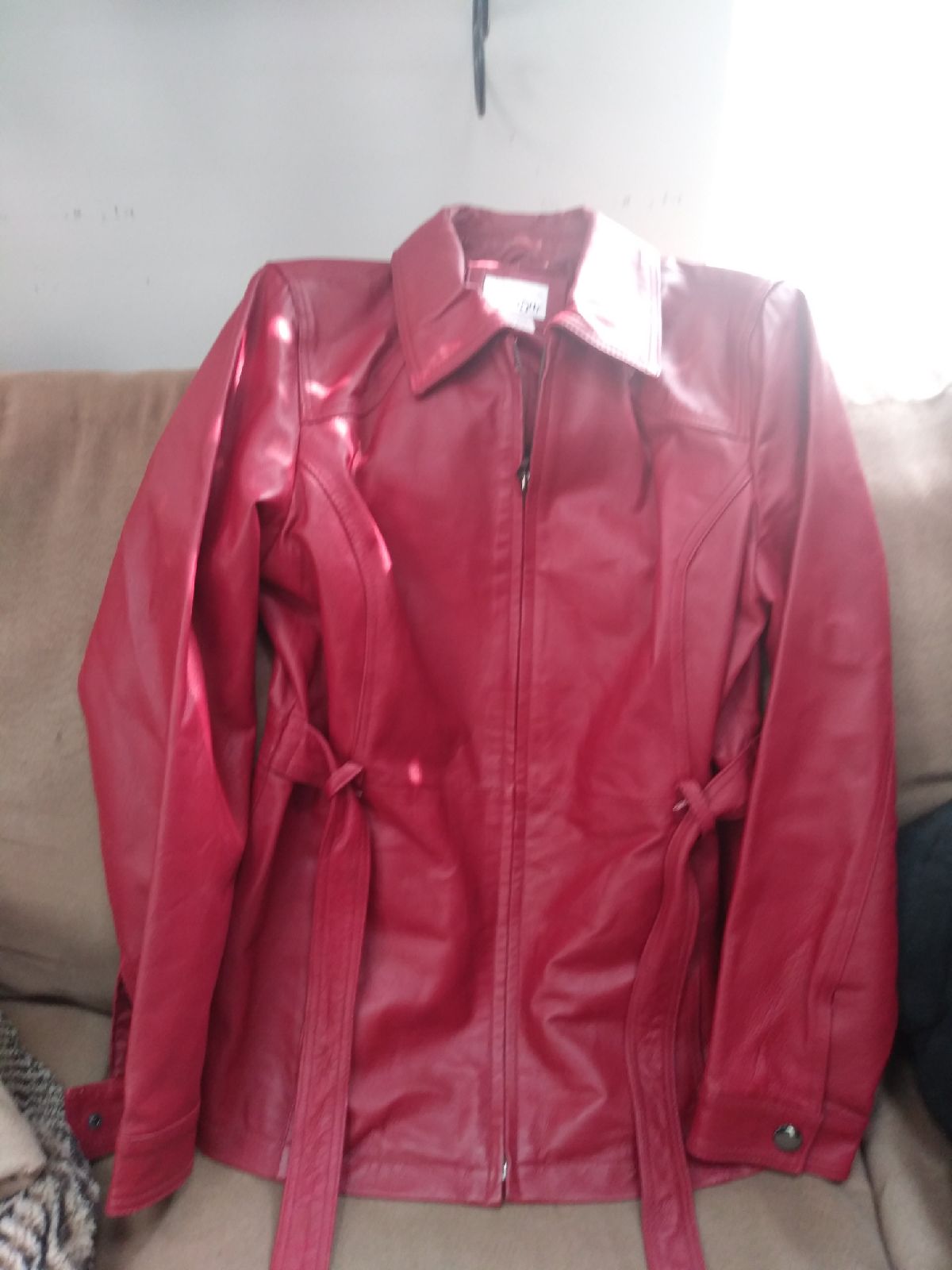 leather jacket women