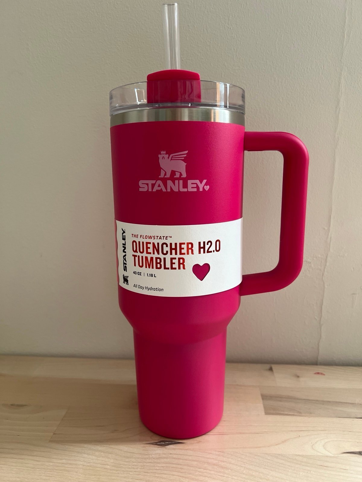 Stanley Valentine’s Day Tumbler 40oz - Pink
