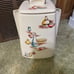 Vintage MCM Atomic Stanford Pottery Large Kitchen Canister