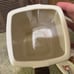 Vintage MCM Atomic Stanford Pottery Large Kitchen Canister